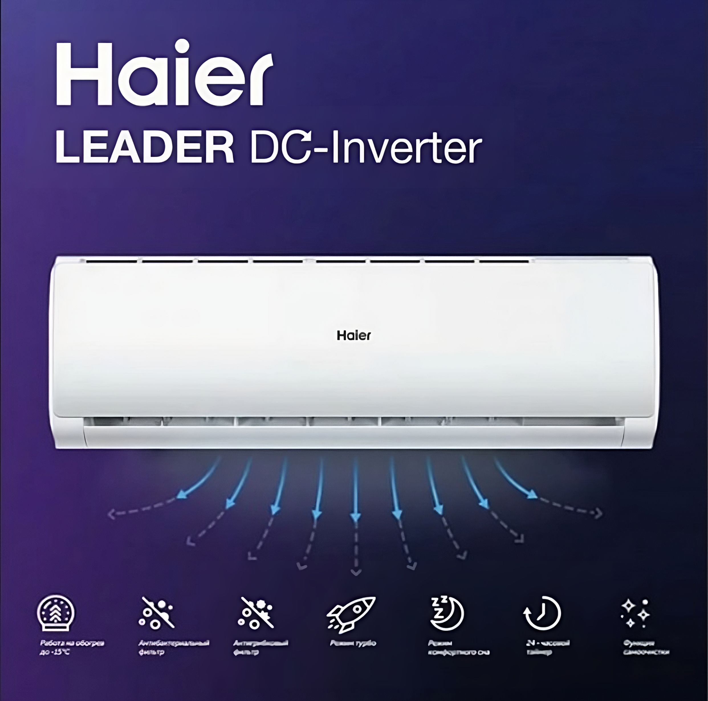 Кондиционер haier фото