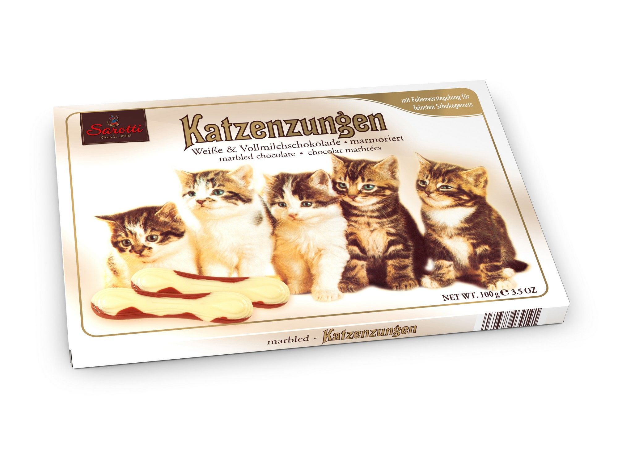 Кошачьи язычки конфеты Katzenzungen