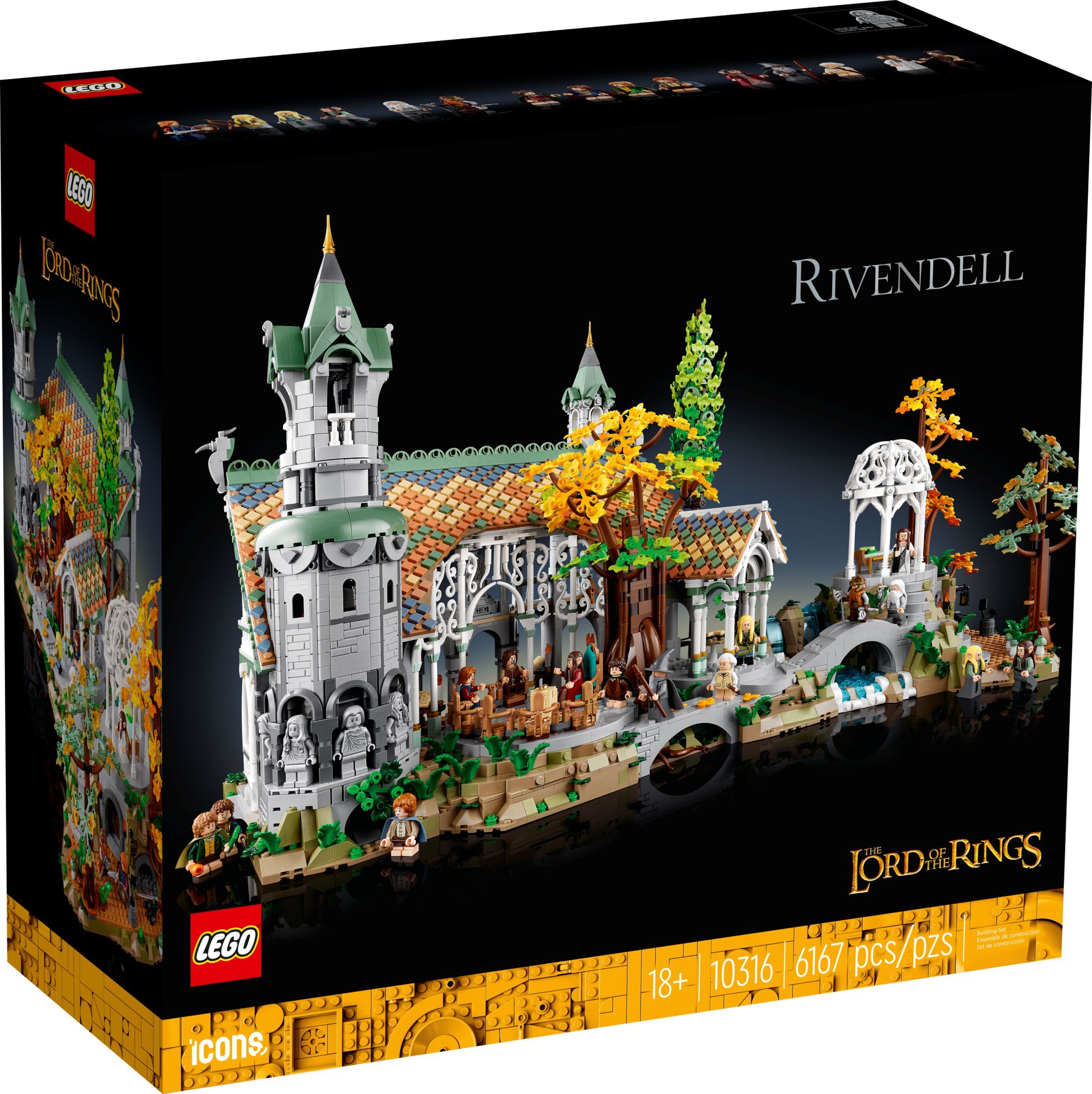 лего Lord of the Rings серия, LEGO 10316 THE LORD OF THE RINGS - RIVENDELL,  lego конструктор для мальчика, лего для девочек - купить с доставкой по  выгодным ценам в интернет-магазине OZON (884752300)