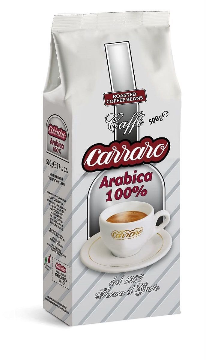 Кофе caffe carraro. Кофе Carraro Arabica 100%. Carraro Arabica в зернах. Coffee 100 Arabica.