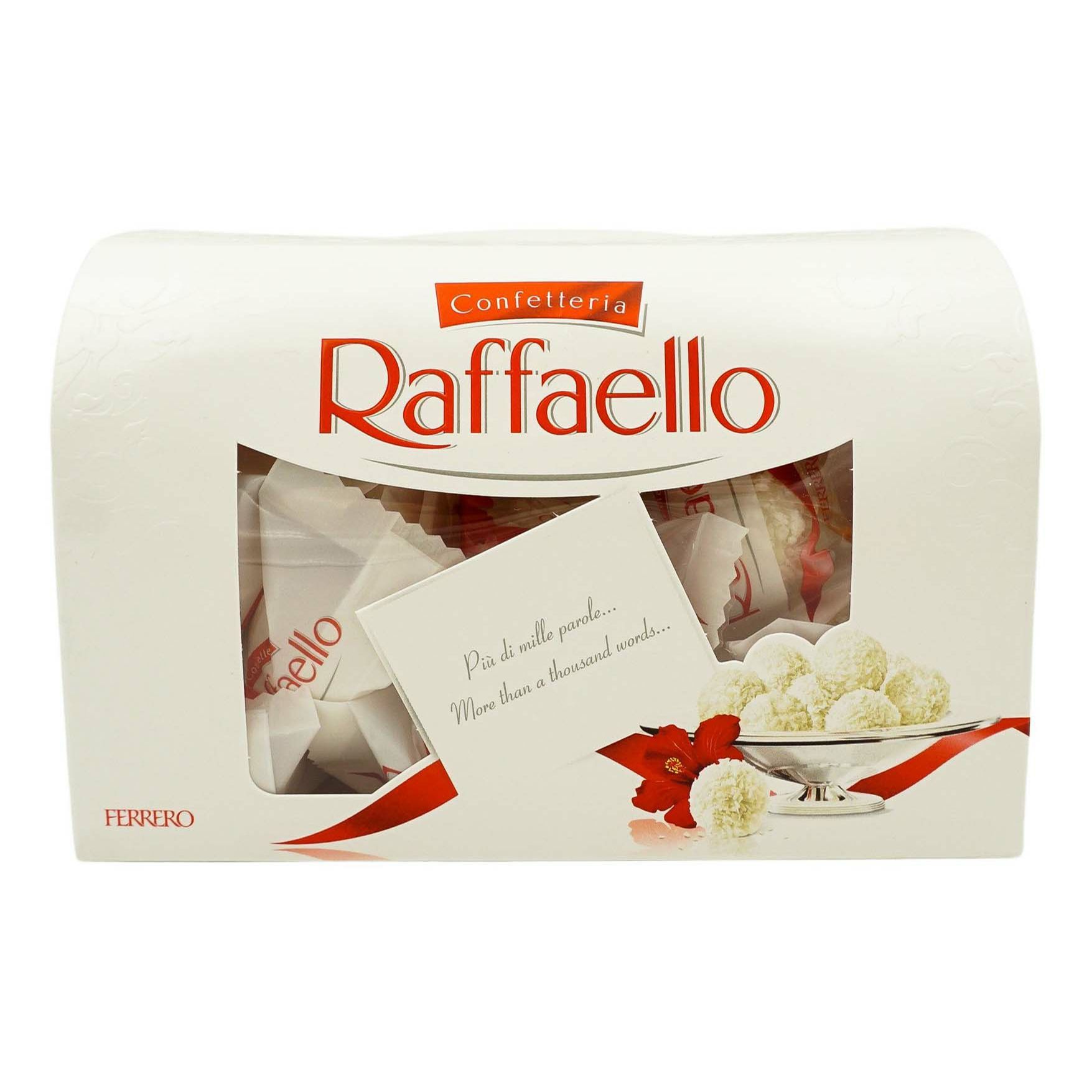 Конфеты Raffaello, с цельным миндальным орехом, в кокосовой обсыпке, 240 г