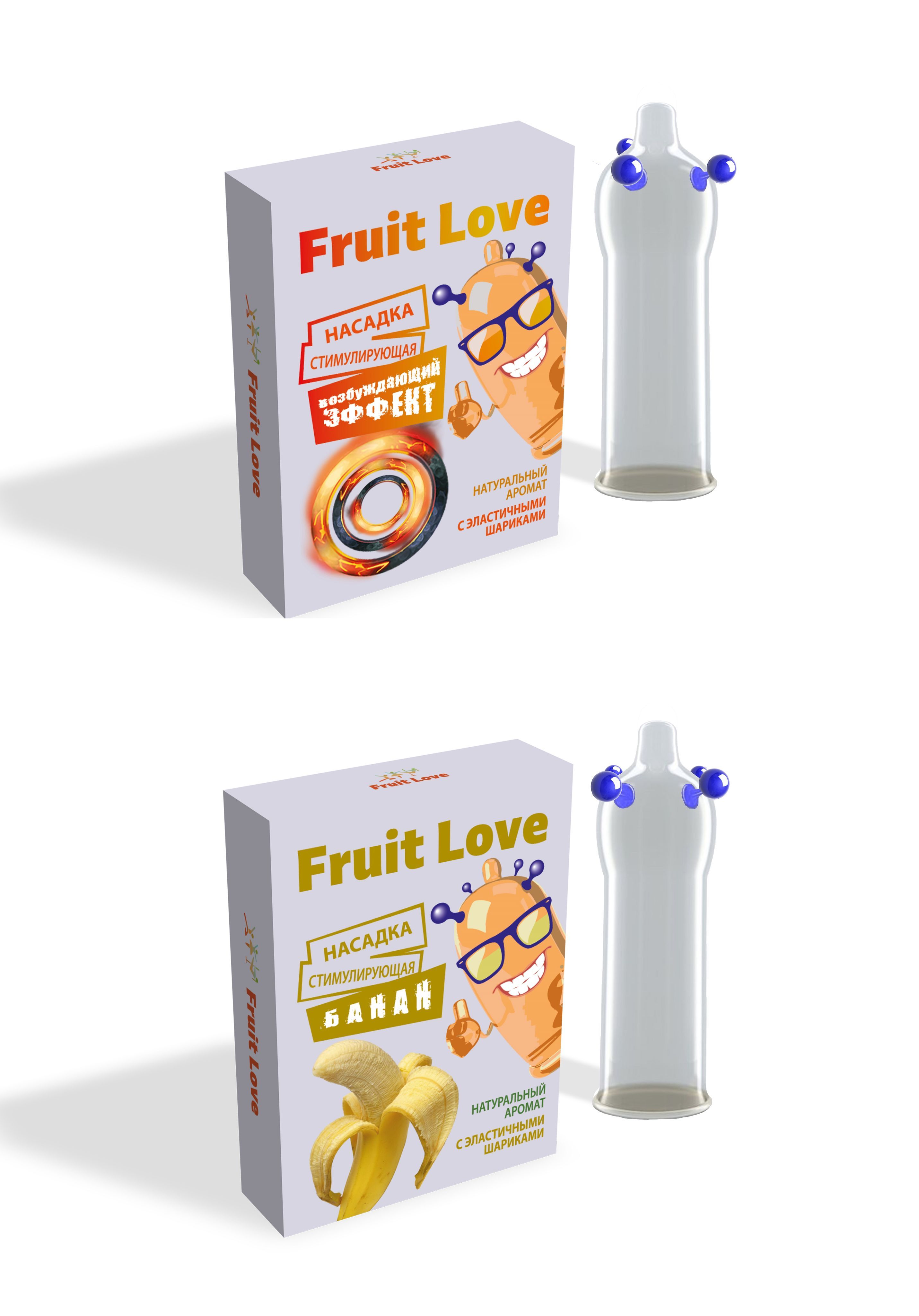 Насадки и удлинители эротические Fruit Love FruitLoveНасадки - купить с  доставкой по выгодным ценам в интернет-магазине OZON (876269329)