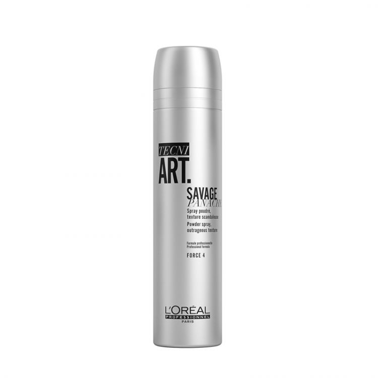 Loreal professional Tecni.art спрей (Savage Panache) сильной фиксации с пудровой текстурой - 250 мл