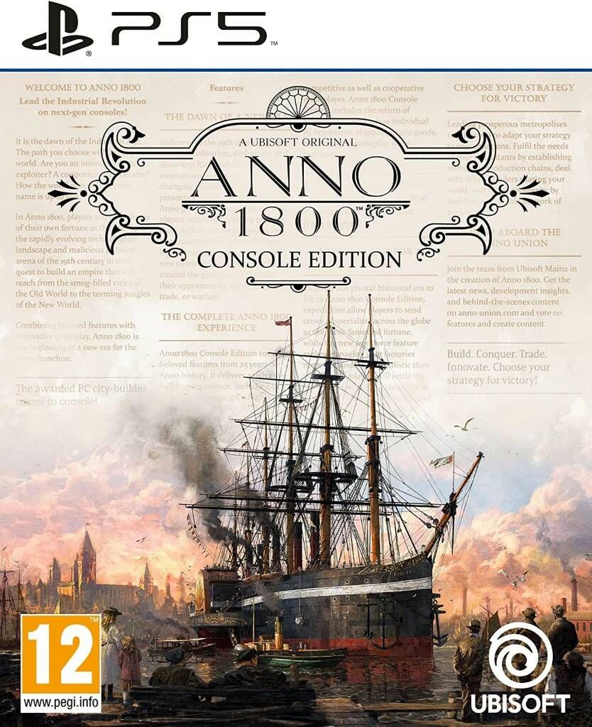 Игра Anno 1800: Console Edition (PlayStation 5, Русская версия)