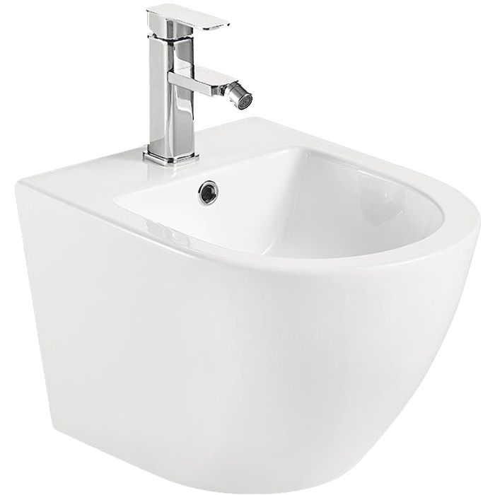 Биде BelBagno Sfera-R BB046BH подвесное Белое