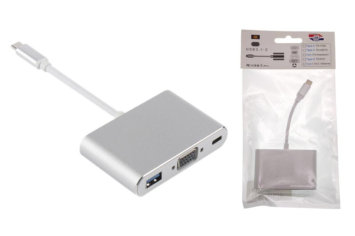 Адаптер usb type c vga. Многопортовый адаптер usb-c. type-c hdmi vga. usb 3.0 to vga adapter. переходник type-c на vga.