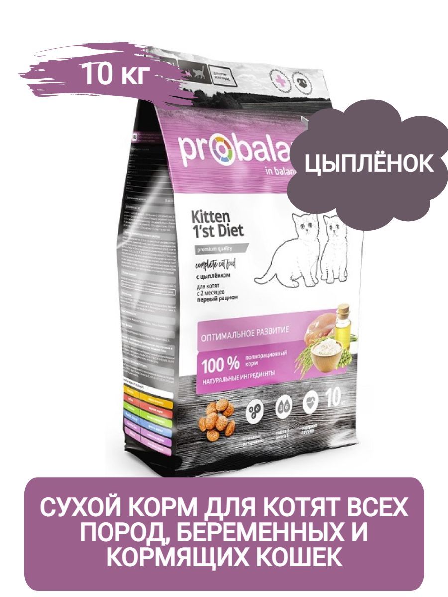 Пробаланс Для Котят Сухой Купить