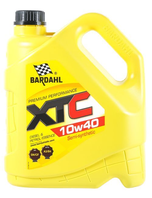 Bardahl Xtc 10W-40 Масло моторное, Полусинтетическое, 4 л