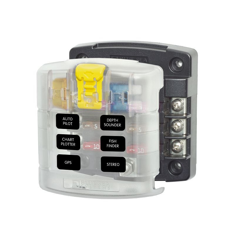 Прочие аксессуары и комплектующие для судов Blue Sea Systems ST Blade Fuse Block