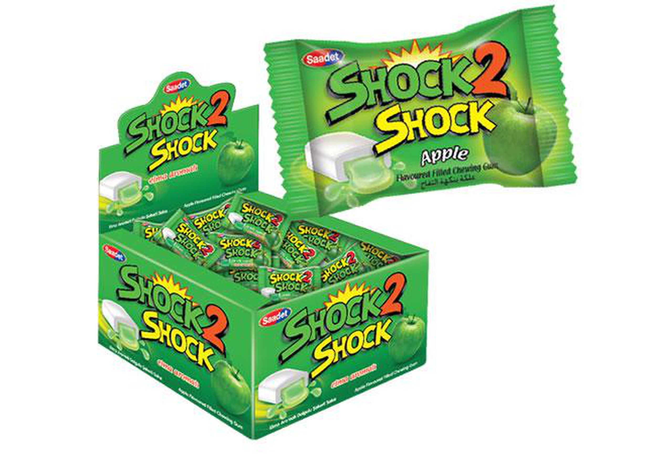 Кислая жвачка Shock из 90х