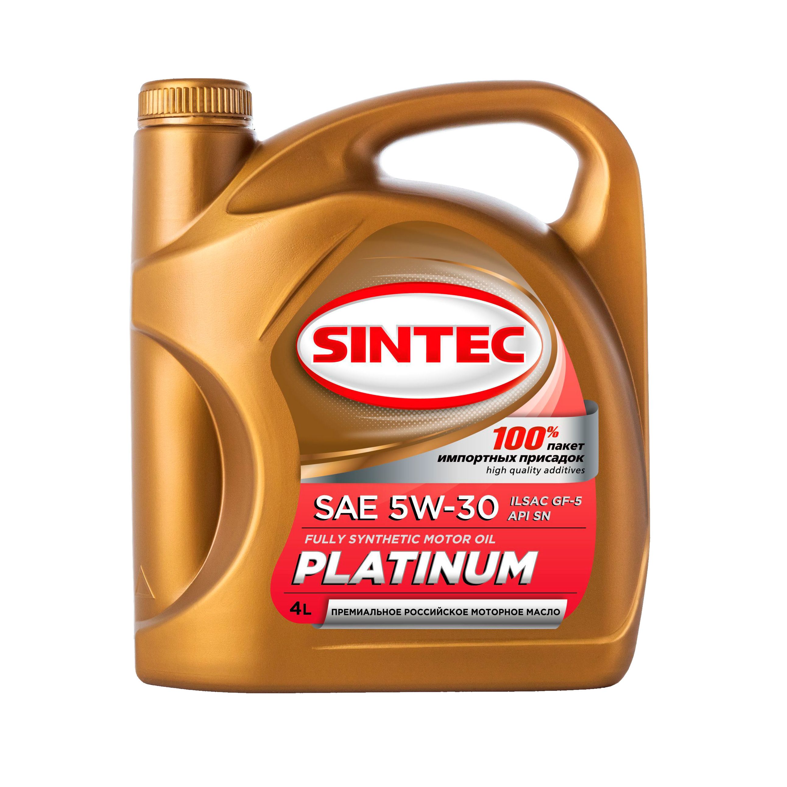 Полусинтетическое моторное масло sintec