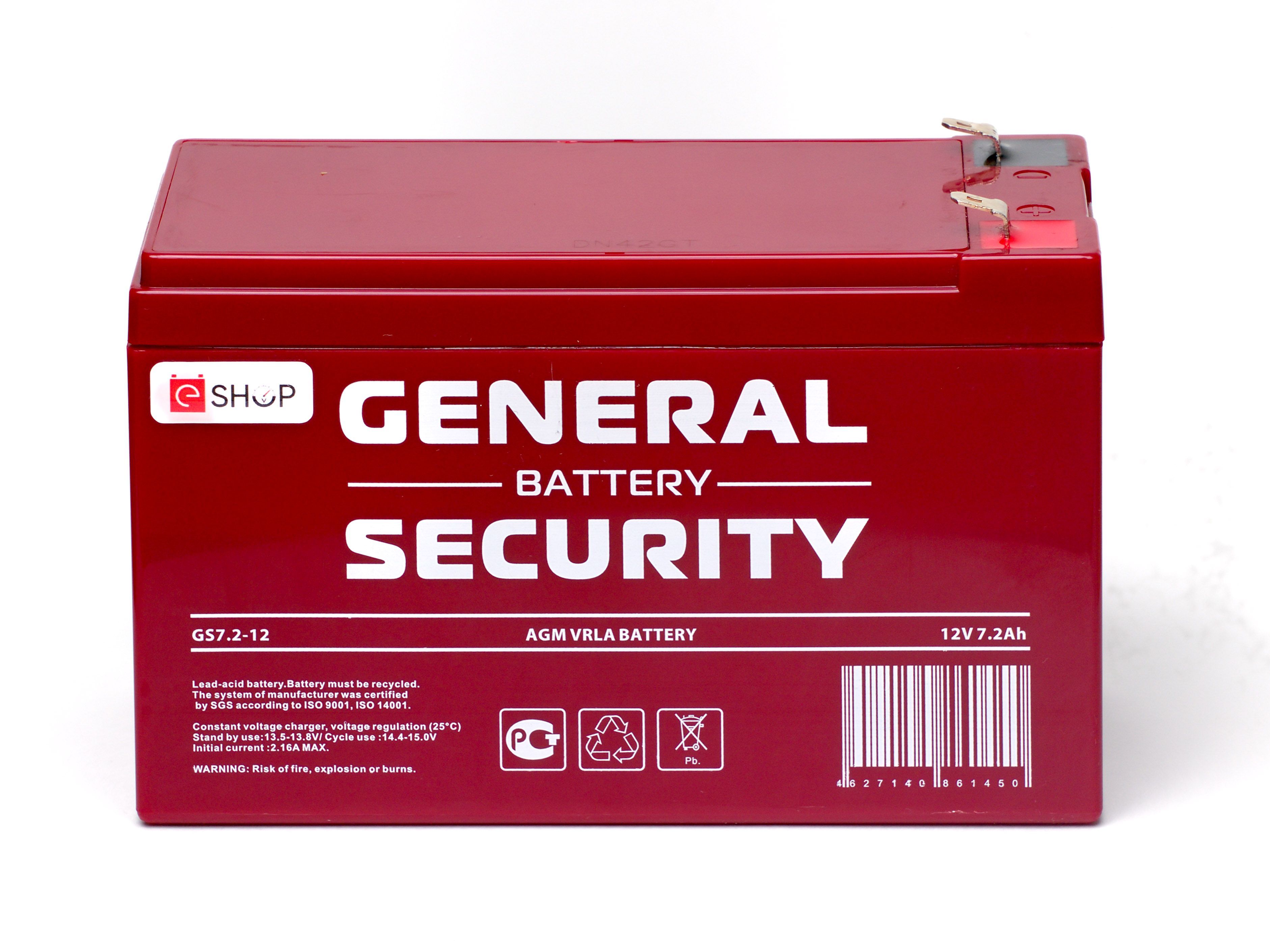 General Security GS 7,2-12. General Security GS 150-12. General Security GS 40-12.