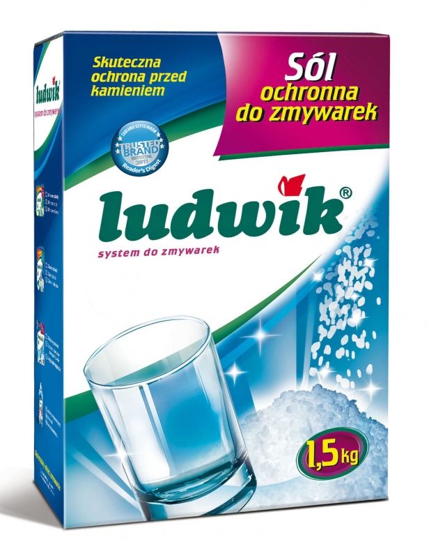 Ludwik Соль для посудомоечной машины, 1.5 кг.