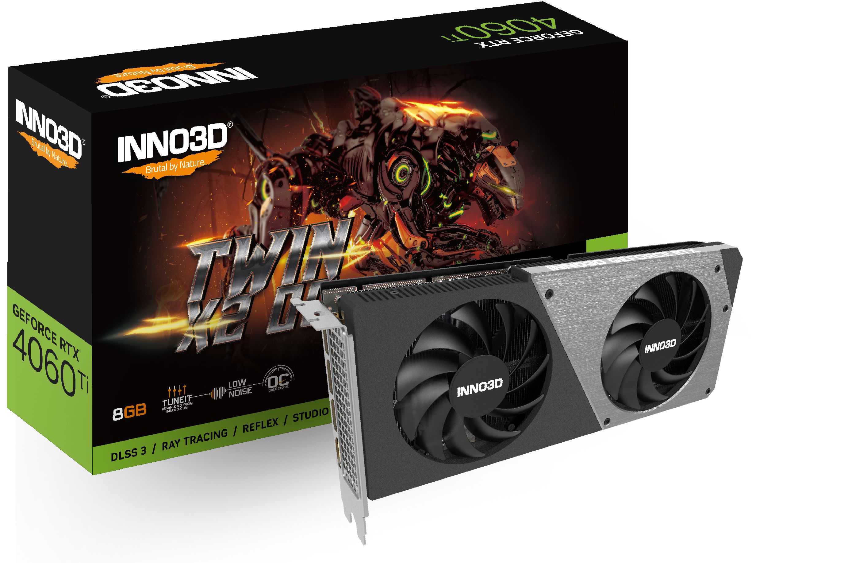 Видеокарта Inno3D GeForce RTX 4060 Ti, 8 ГБ - купить по низким ценам в  интернет-магазине OZON (999703512)