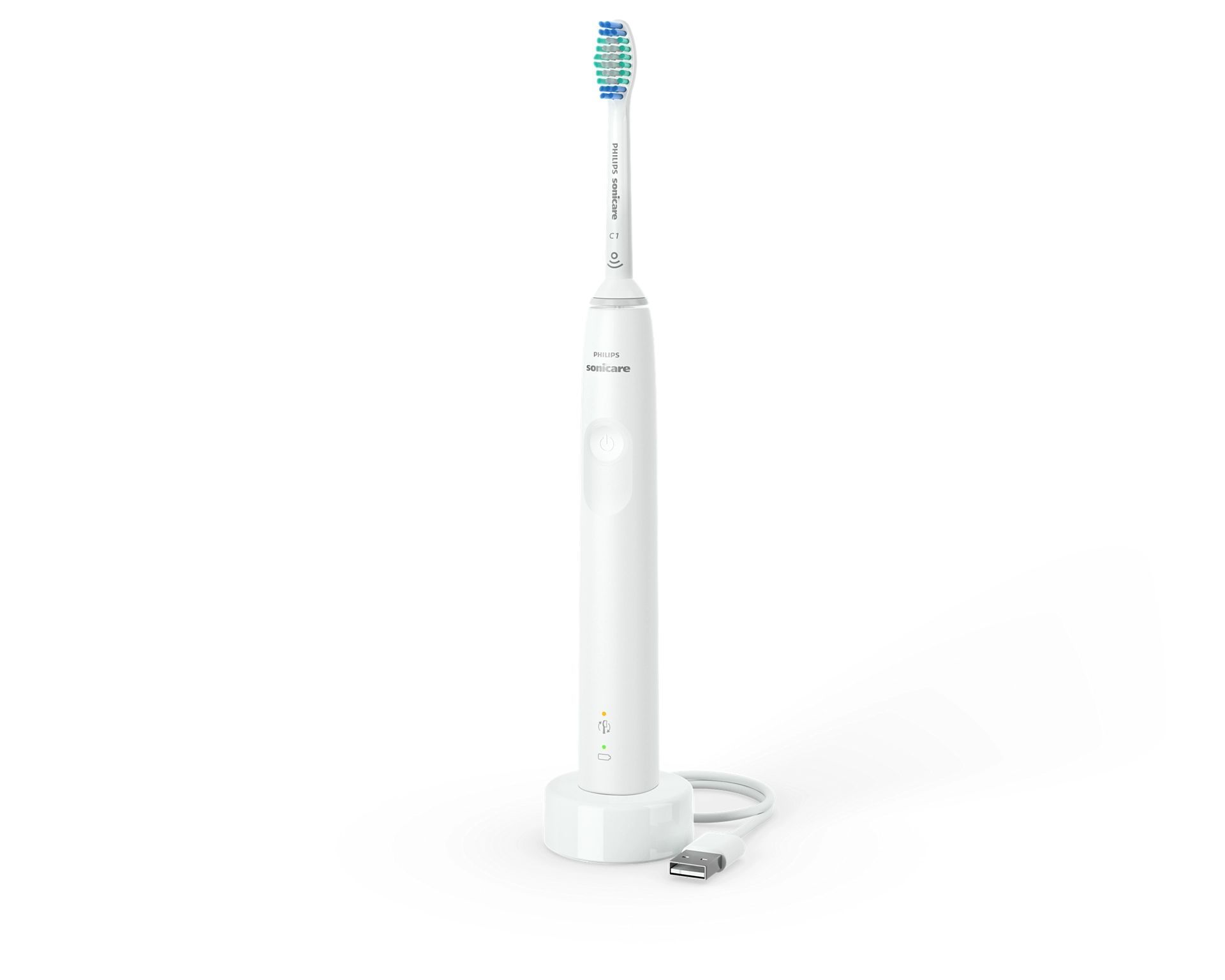 Электрическая зубная щетка Philips Sonicare Series 3100 HX3681/03. Цвет: белый