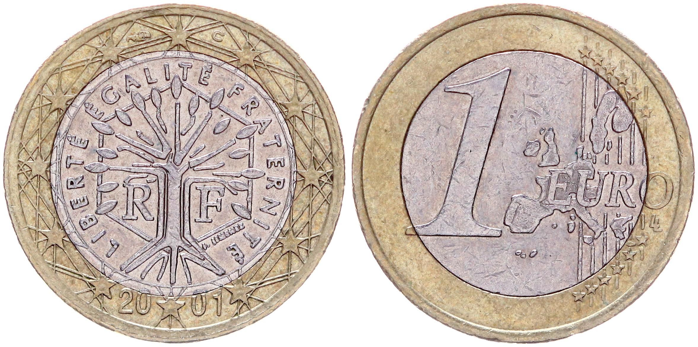 Евро 2001 год. Иностранная монета 1 евро 2001. Многоликая Франция Артамонов. Фото евро 2001 года выпуска фото.