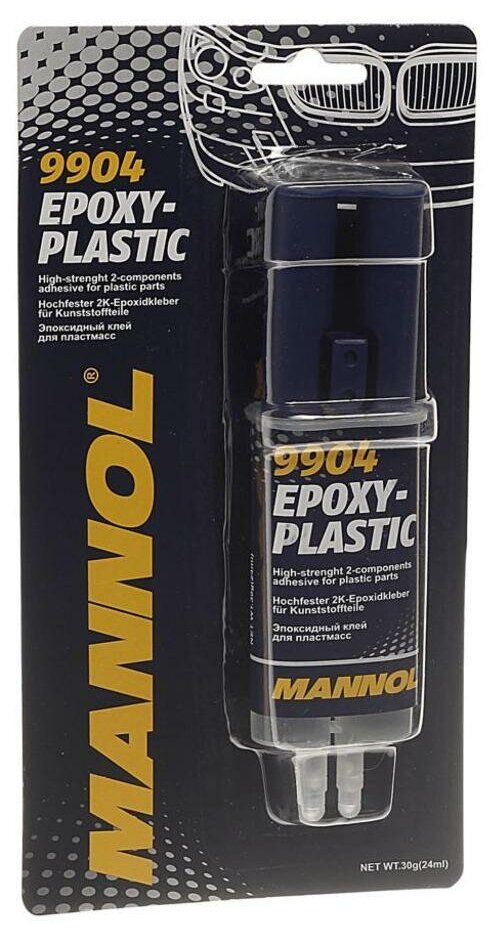 Клей для пластмасс "Epoxy-Plastic" 30гр, Mannol 9904