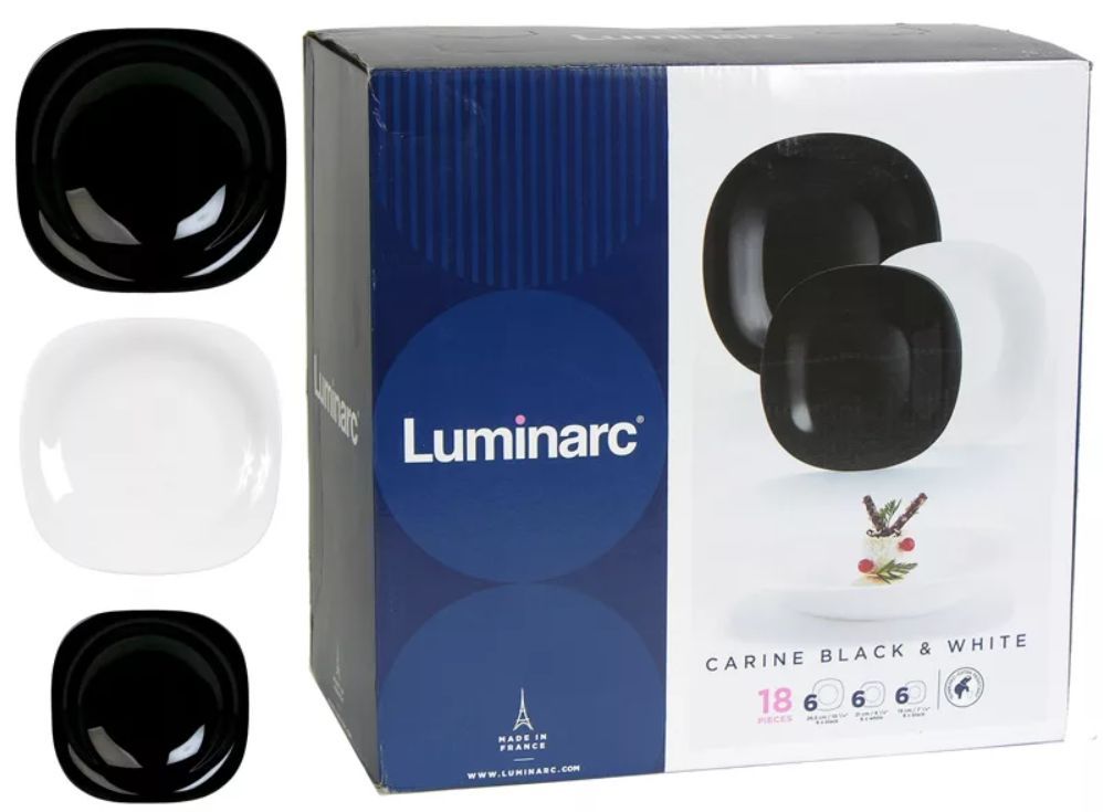 Luminarc Набор столовой посуды "Carine (Luminarc)" из 18 предм., количество персон: 6