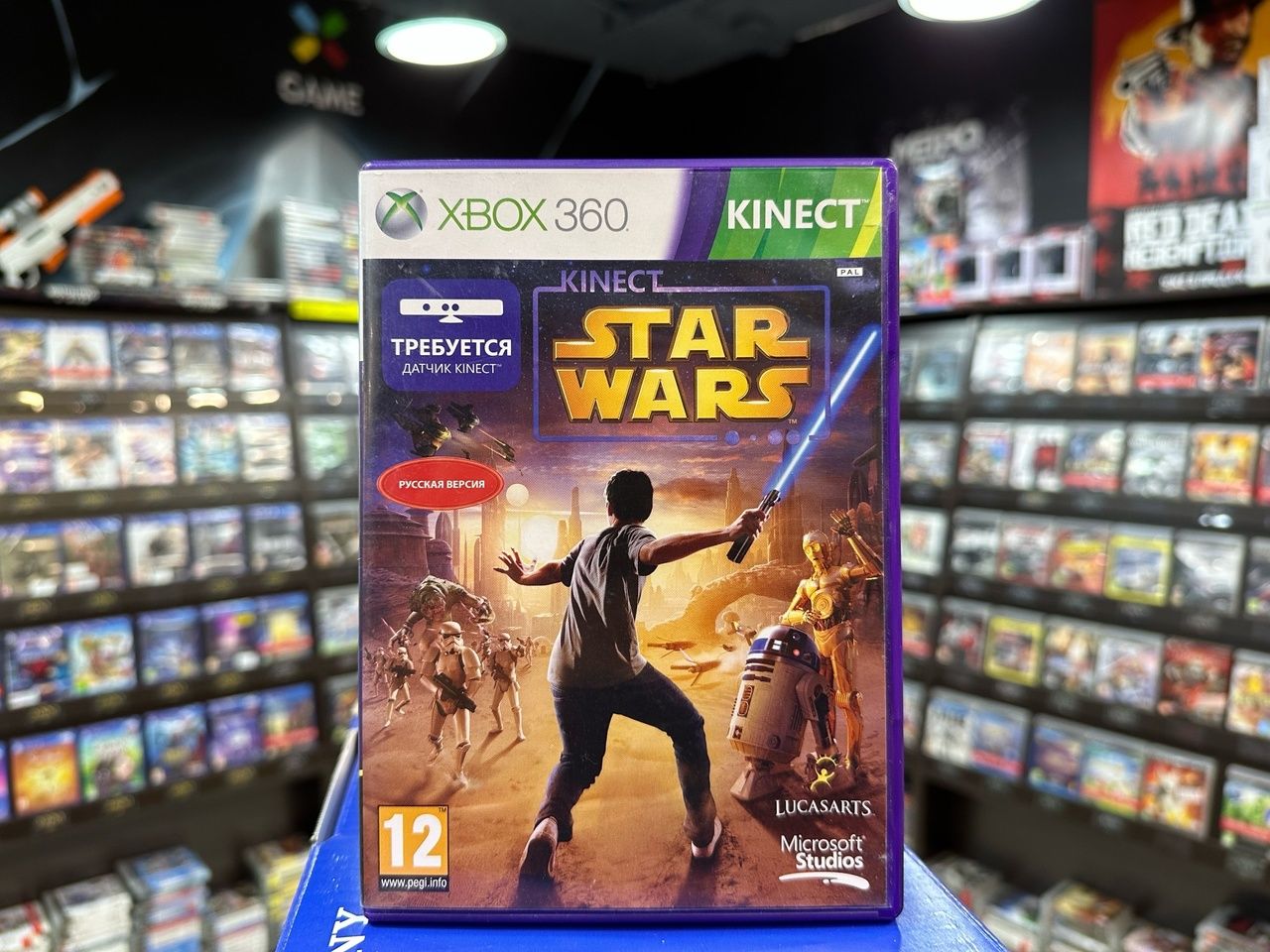 Игра Игра Kinect Star Wars (Xbox 360) (Open/Resale)// (XBox 360 купить по  низкой цене с доставкой в интернет-магазине OZON (756229080)