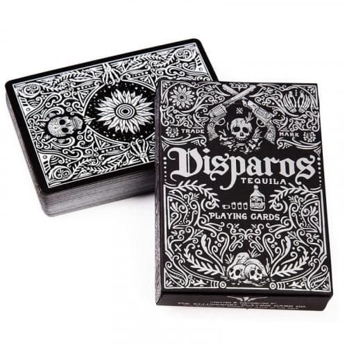 Карты игральные Disparos Black Playing Cards