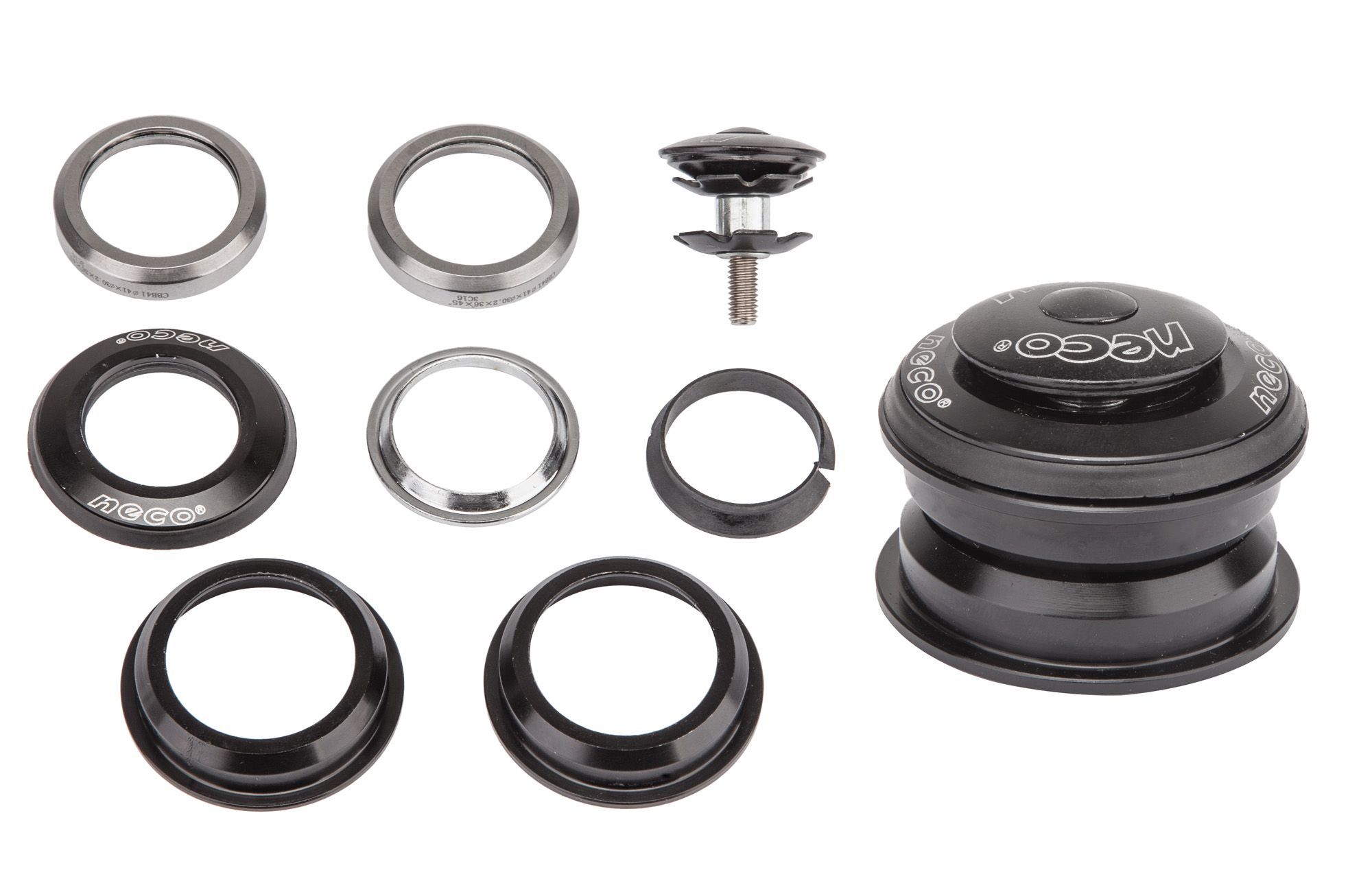 Полуинтегрированная рулевая колонка велосипеда. Рулевая колонка полуинтегрированная 1 1/8 на промподшипниках fsa. Набор рулевой "neco" h115. Neco рулевая ec44. Полуинтегрированная рулевая велосипеда.