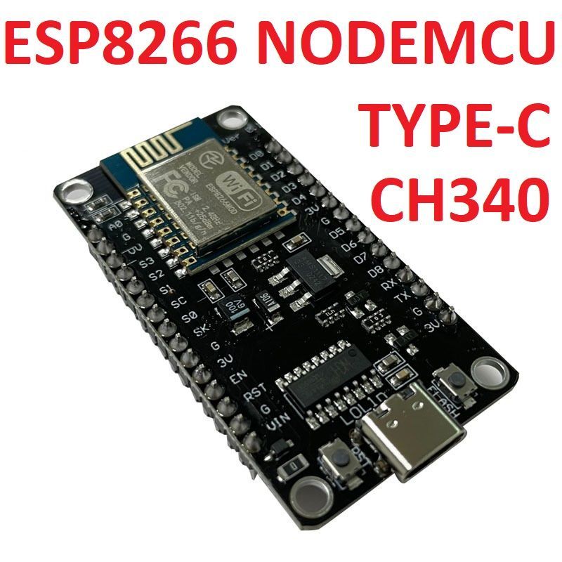 Контроллер плата ESP8266 TYPE-C CH340 Wi-Fi NodeMCU V3 CH340