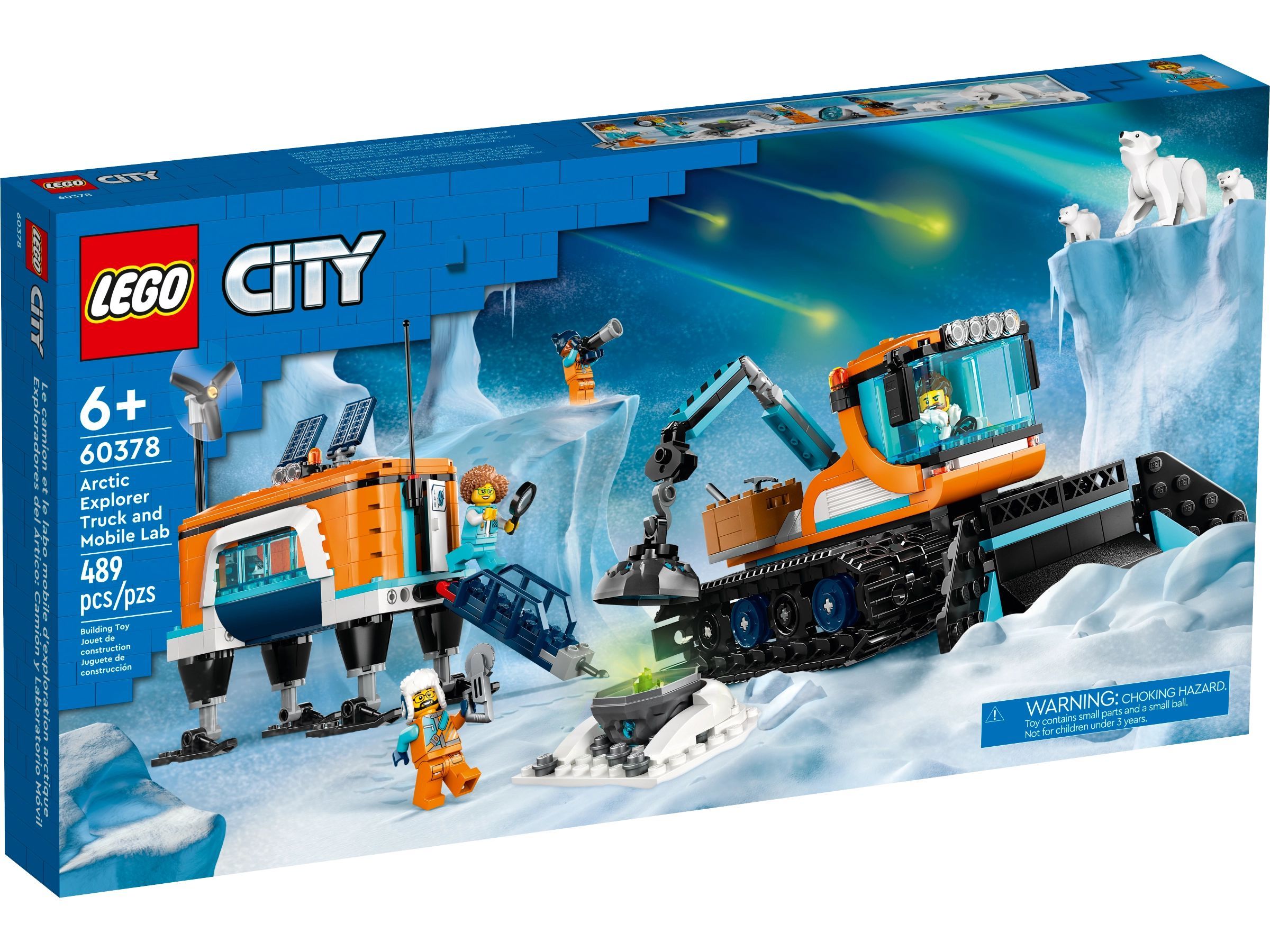 лего City серия, LEGO 60378 Arctic Explorer Truck and Mobile Lab, lego  конструктор для мальчика, лего для девочек - купить с доставкой по выгодным  ценам в интернет-магазине OZON (1061687230)