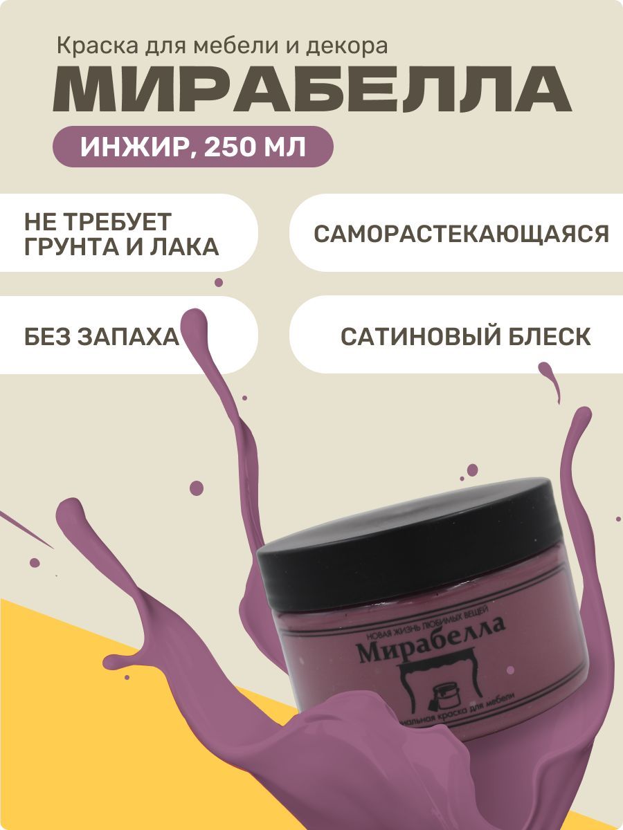 Краска мирабелла для мебели