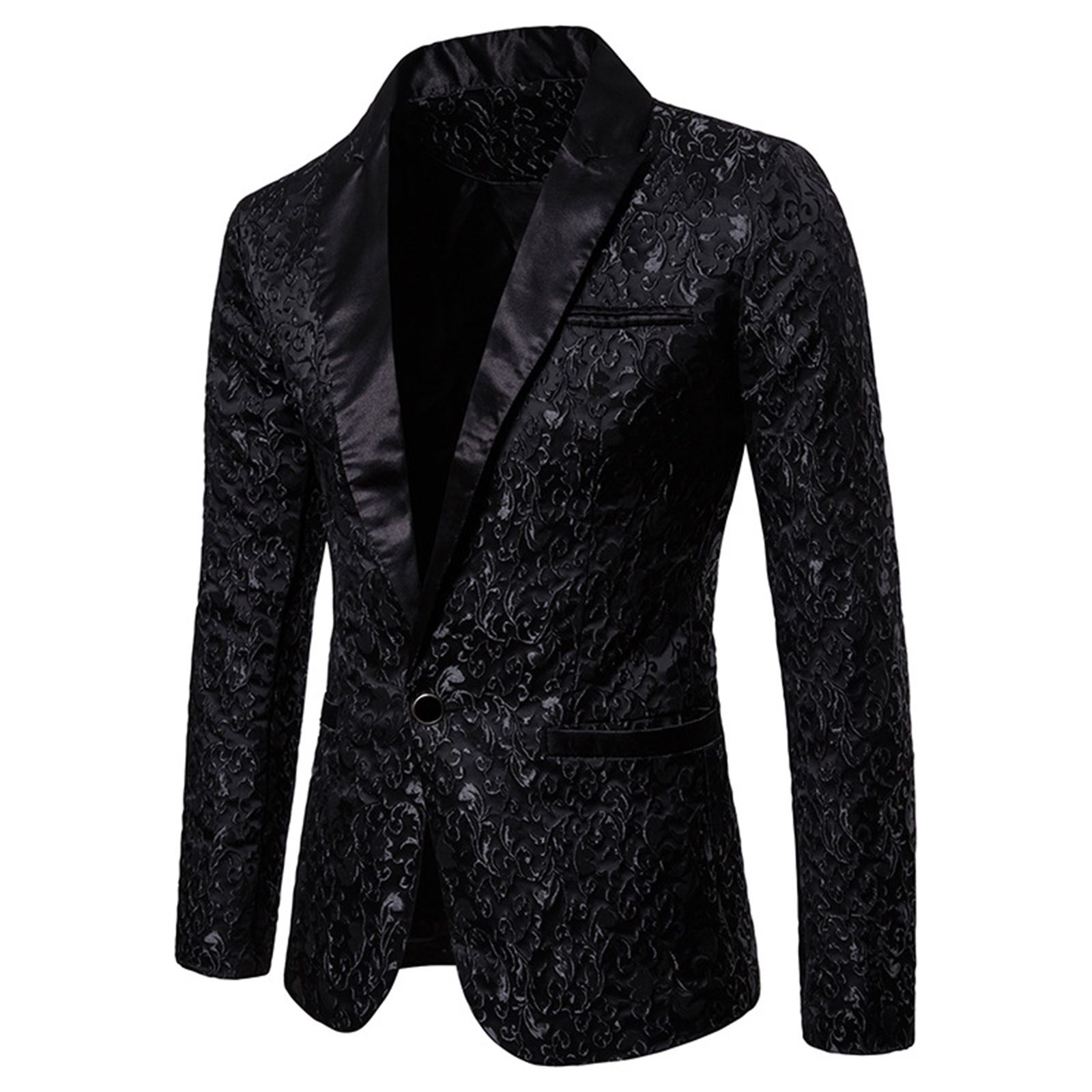 Men Jacket Blazer Paisley