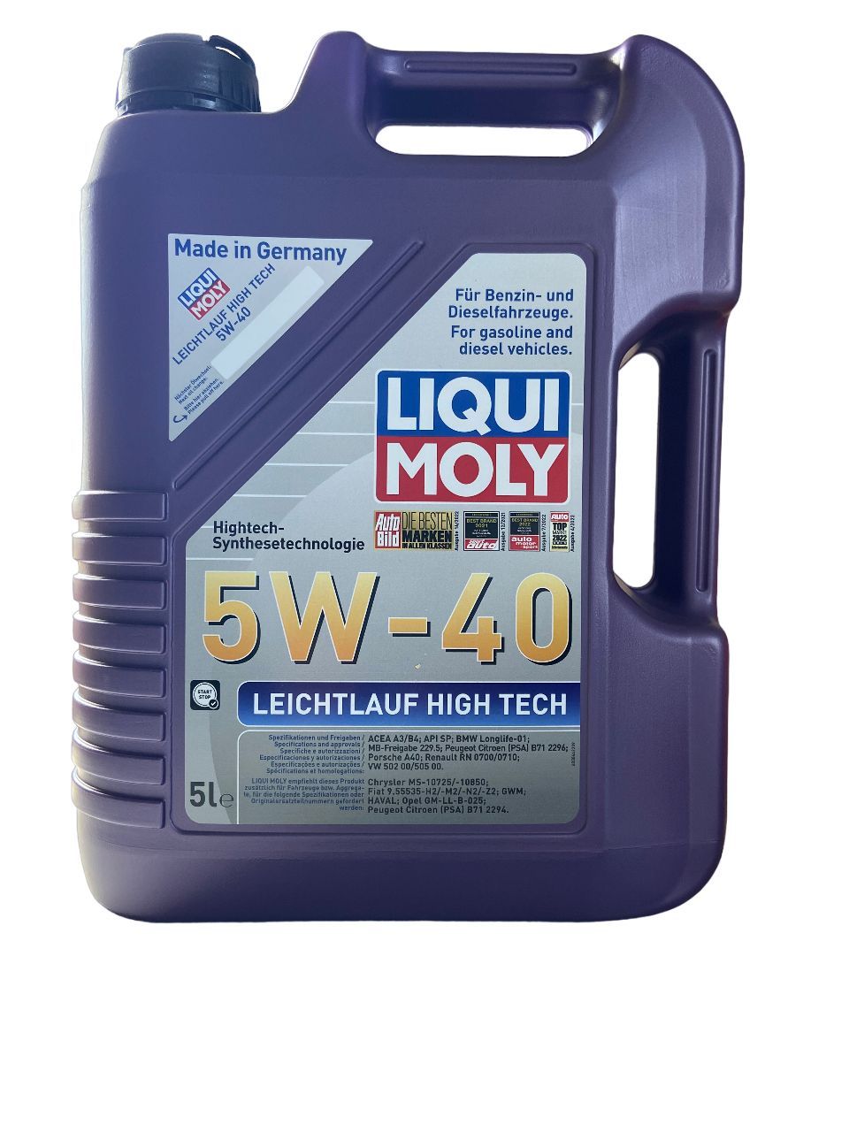 Liqui moly 5w 40 нс