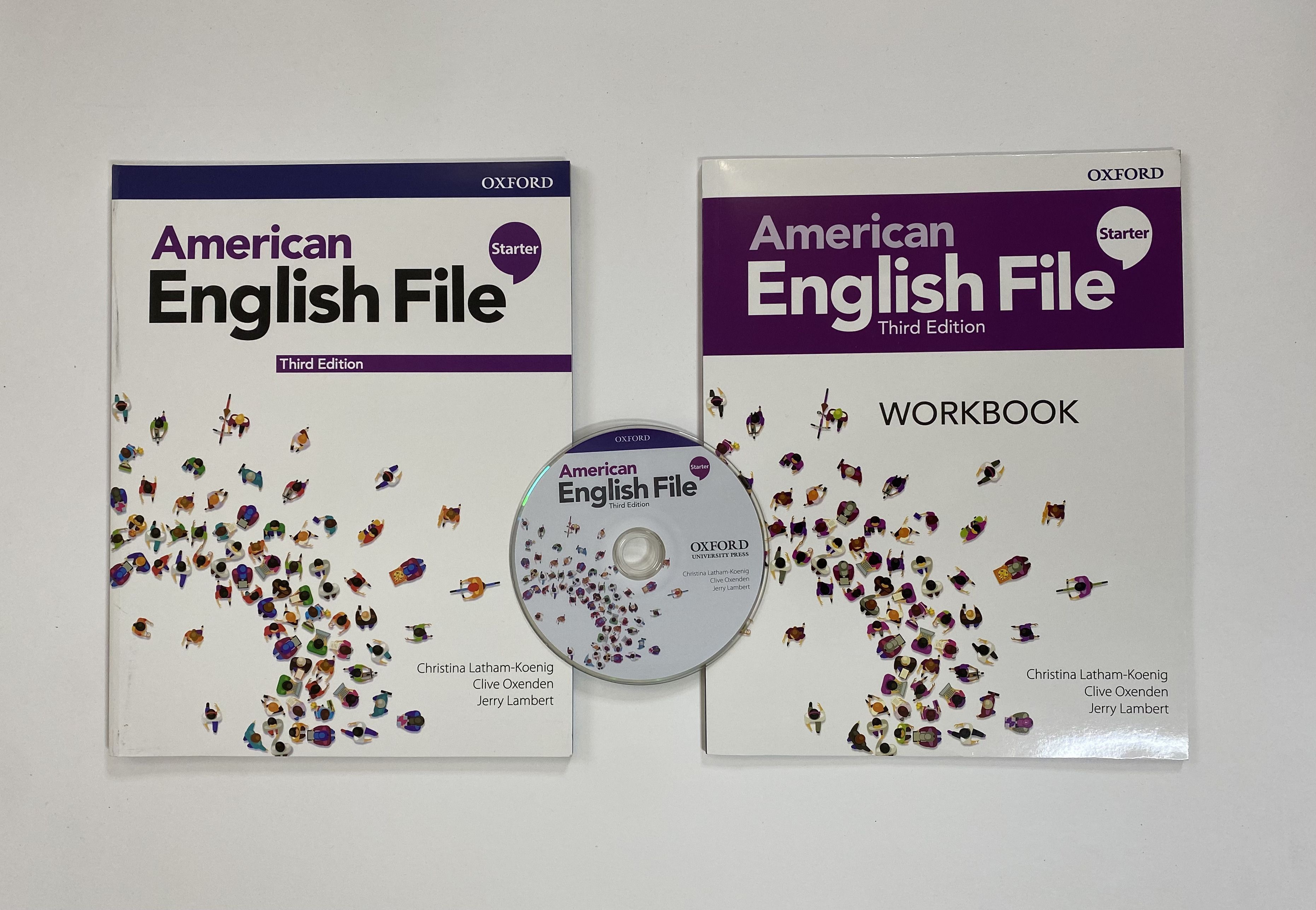 American English File Starter Third Edition, Student book + workbook + CD (  учебник , рабочая тетрадь и диск ) | Latham-Koening Christina - купить с  доставкой по выгодным ценам в интернет-магазине OZON (1082011554)