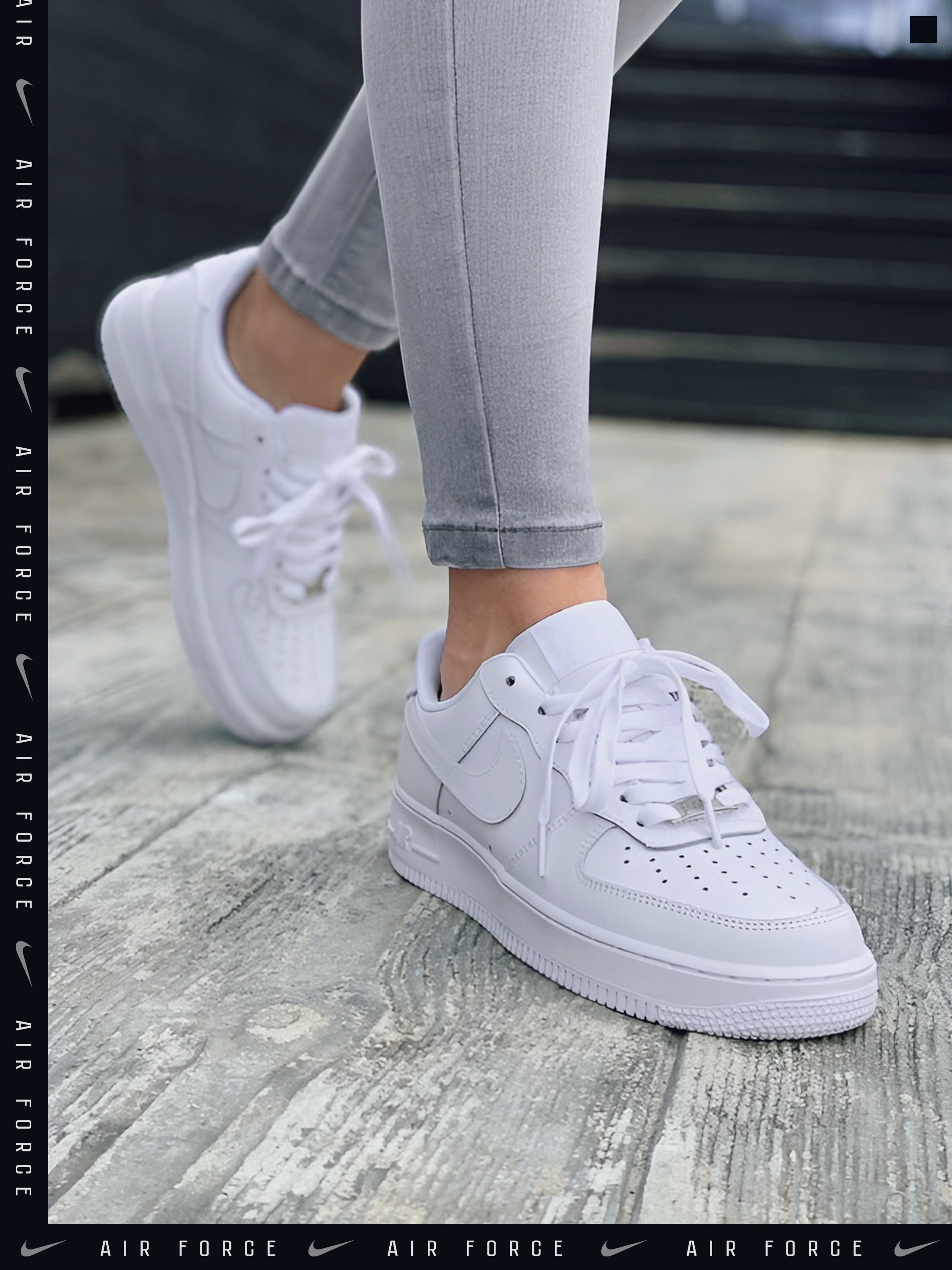 Air Force 1 Женские Белые Купить