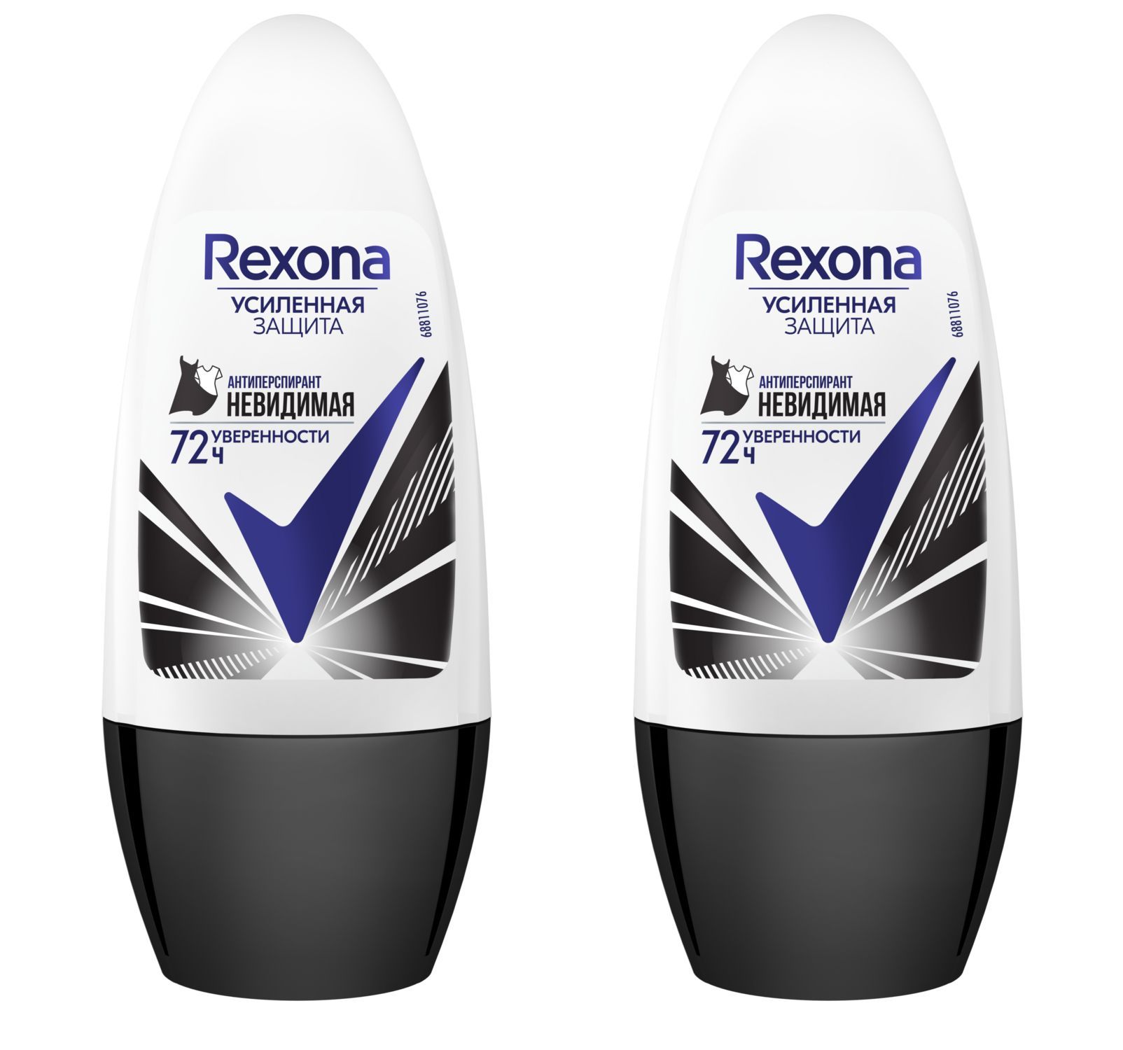 Rexona невидимая на черном и белом