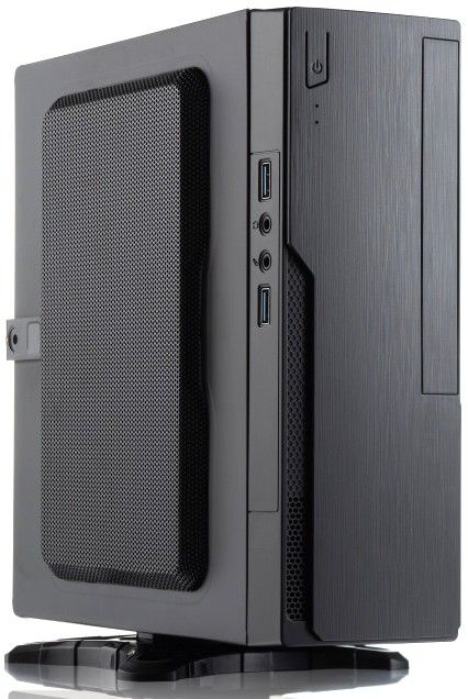 КорпусFoxline220WFL-BQ5-FLX220-U32,Mini-Tower,серый