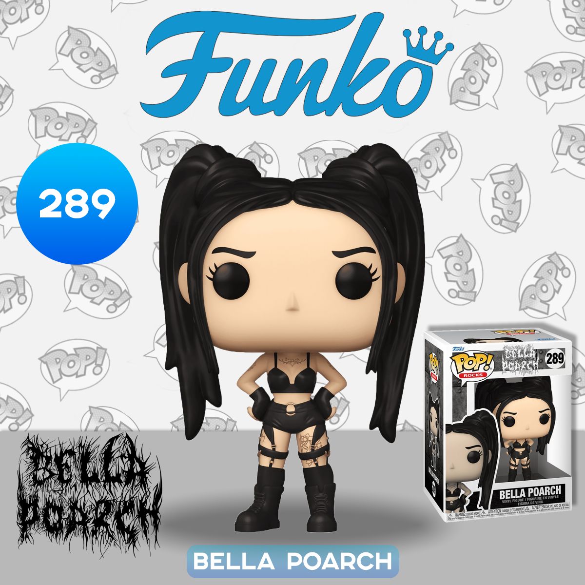 Фигурка Funko POP! Rocks Bella Poarch Bella Poarch Build-A-Babe (289) 66454  / Фигурка Фанко ПОП! в виде тиктокера Белла Порч - купить с доставкой по  выгодным ценам в интернет-магазине OZON (1124317362)