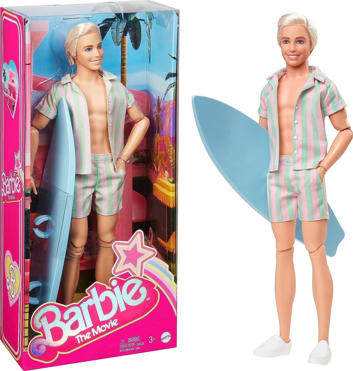 Barbie The Movie - Ken кукла - купить с доставкой по выгодным ценам в  интернет-магазине OZON (1126675714)