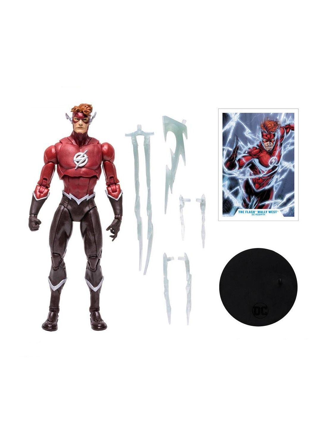 Фигурка DC The Flash Wally West 18 см MF15243 - купить с доставкой по  выгодным ценам в интернет-магазине OZON (1128811732)