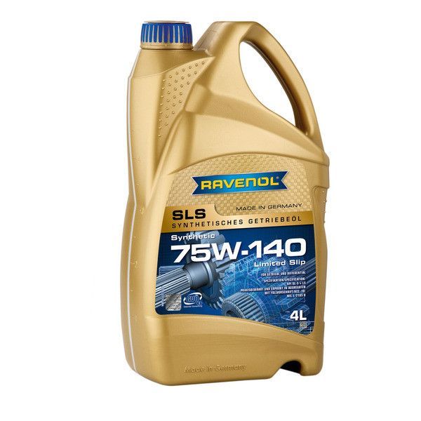 Трансмиссионное масло RAVENOL Getriebeoel SLS 75W-140 GL-5 синт. 4л