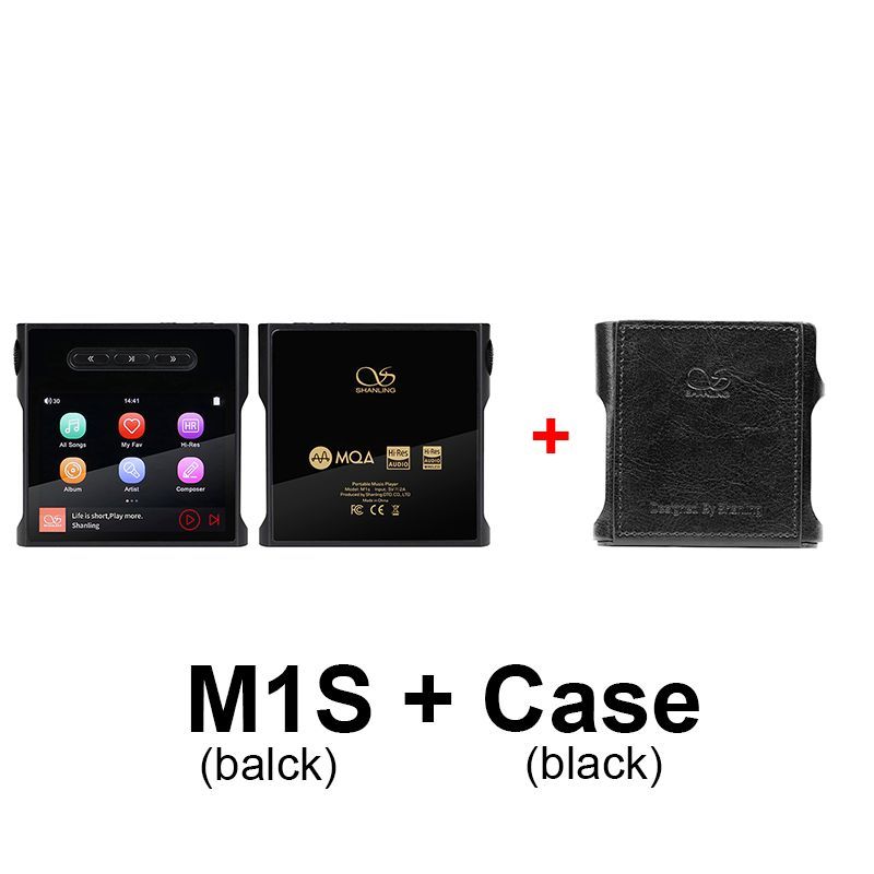 MP3-плеерM1s-...,черныйматовый,черный