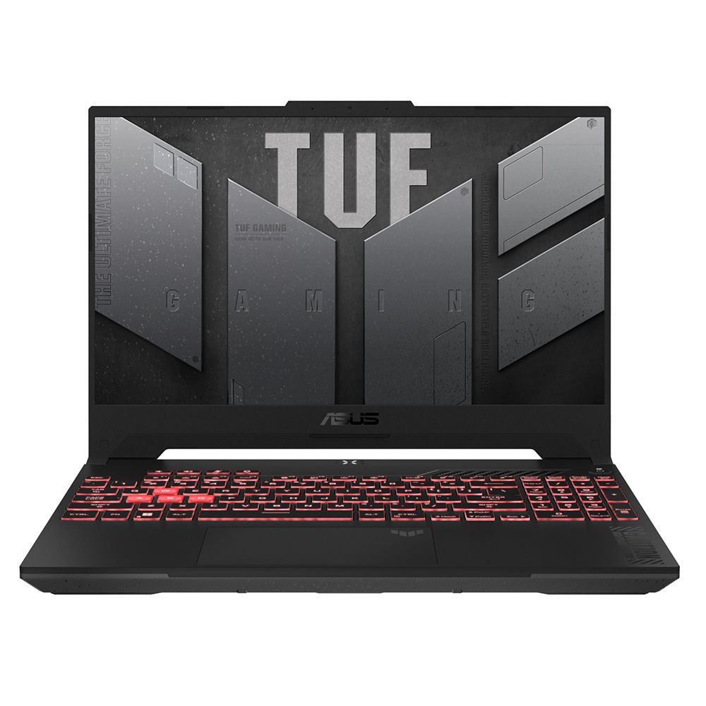 ASUSTUFGamingA15FA507NV-LP103Игровойноутбук15.6",AMDRyzen57535HS,RAM16ГБ,SSD512ГБ,NVIDIAGeForceRTX4060дляноутбуков(8Гб),Безсистемы,(90NR0E85-M00BJ0),серый,Русскаяраскладка