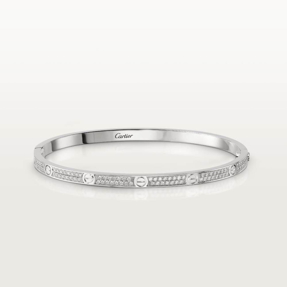 Браслет картье белое золото. Cartier Love Bracelet Diamond. Браслет Love, маленькая модель, Бриллиантовый паваж. Cartier Love Bracelet Yellow Gold 10 Diamonds. Браслет Картье лав small.