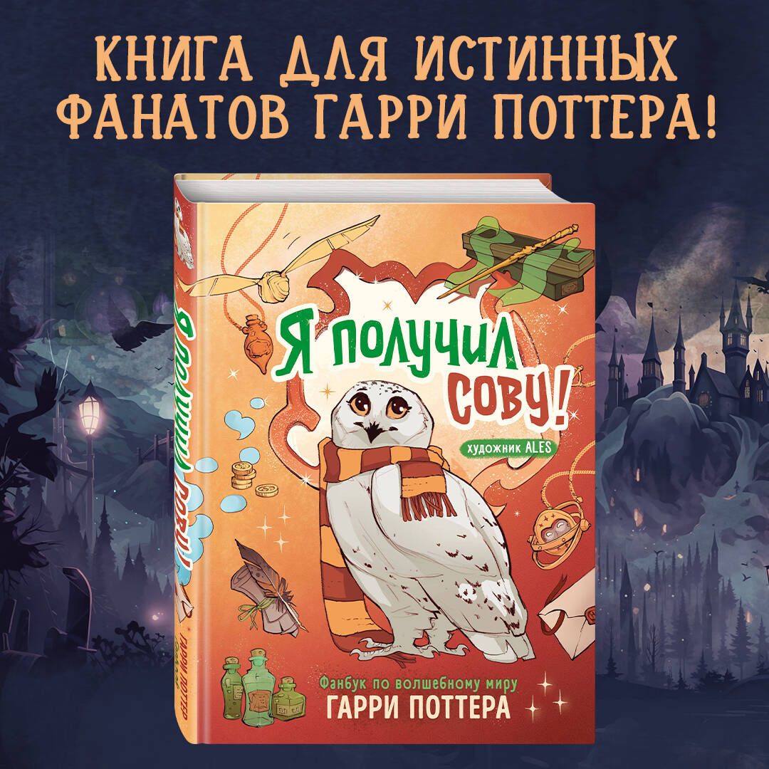 Я получил сову! Фанбук по волшебному миру Гарри Поттера - купить с  доставкой по выгодным ценам в интернет-магазине OZON (1210866206)