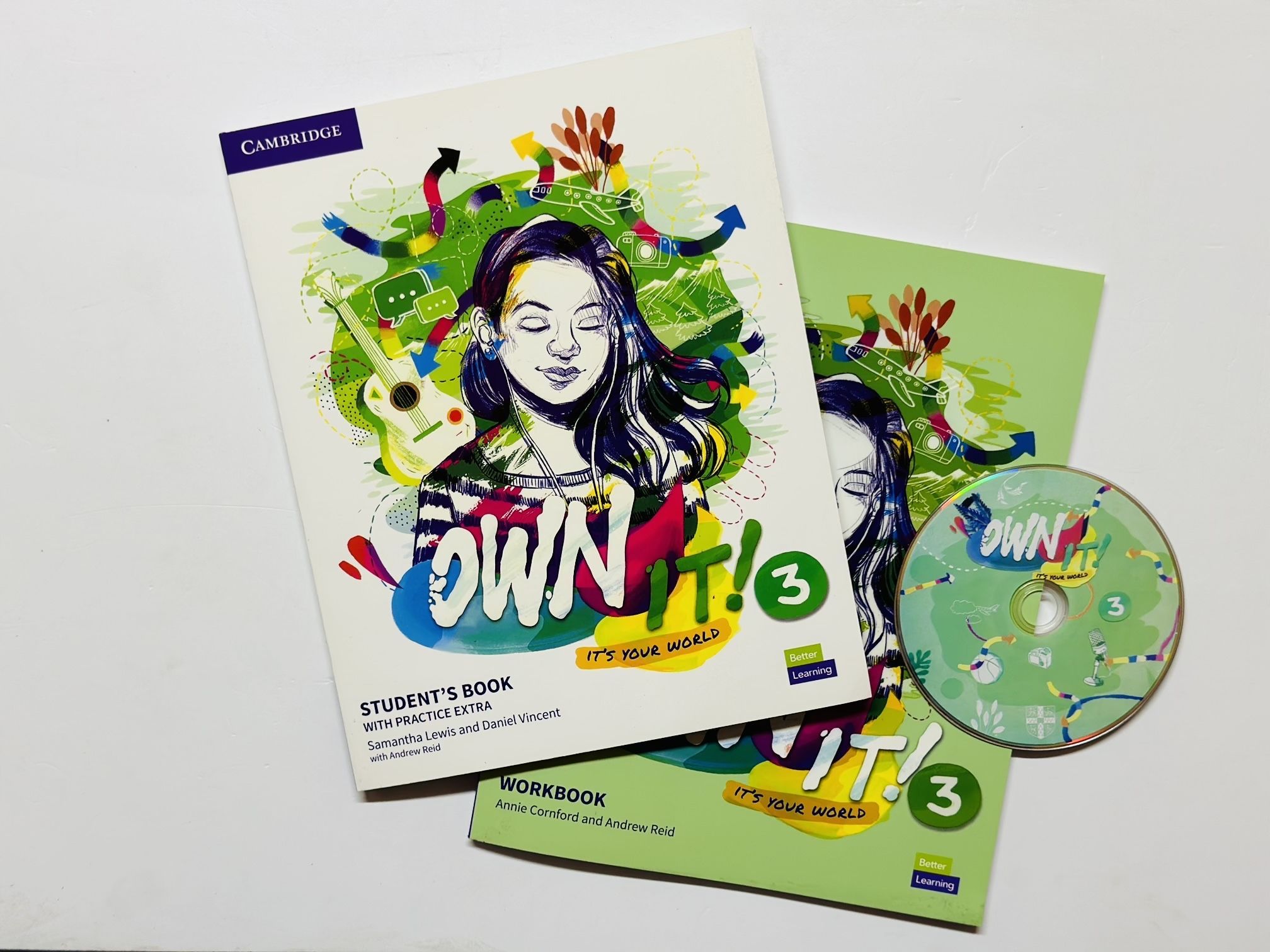 Own it 3, Student's Book, Workbook + CD ( учебник, раб.тетрадь и диск )