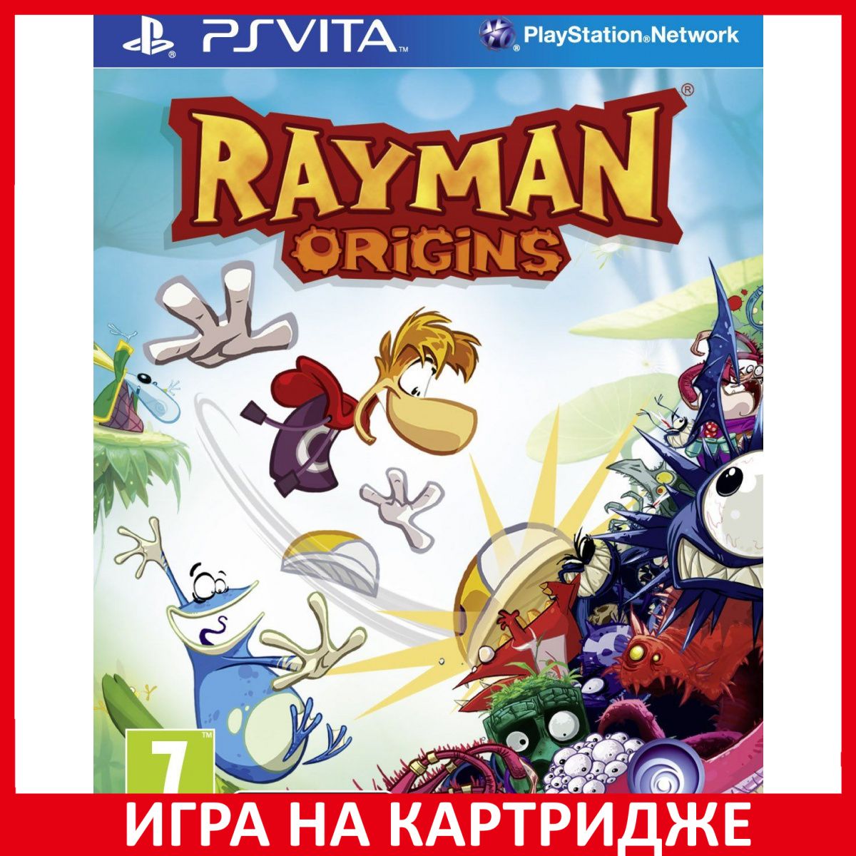 Игра Rayman Origins PS Vita Картридж на PlayStation Vita