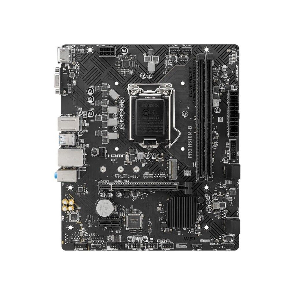 Материнская плата MSI PRO H510M-B LGA 1200 microATX (PRO H510M-B) (RTL)