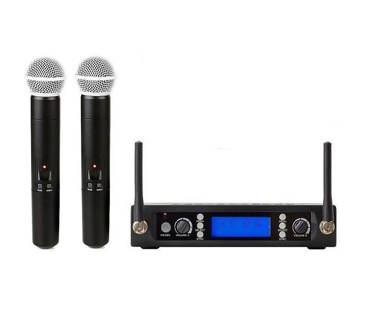 Система микрофонов для караоке. Радиомикрофон SKYDISCO Mic-wl10. Wireless Vocal Set микрофоны.