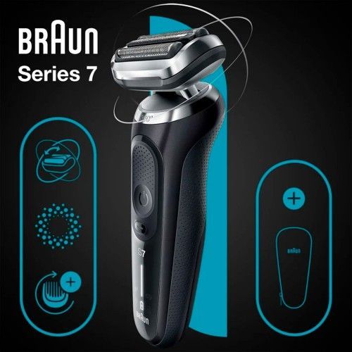 Электрическая бритва Braun S7 71-N1200s Noire Wet&Dry 360