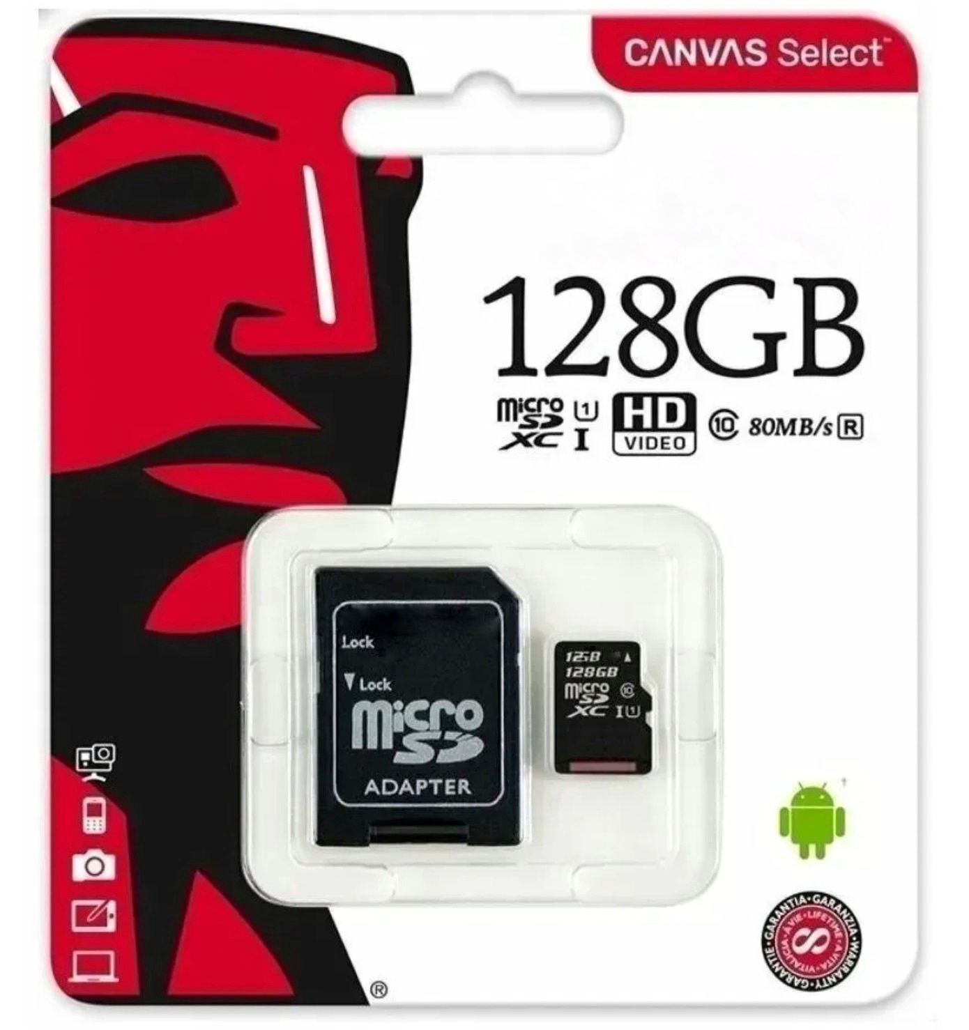 Карта памяти SD Micro/ Флешка микро сд 128 GB/ Накопитель/ Карта памяти  microsd 128 - купить с доставкой по выгодным ценам в интернет-магазине OZON  (1242718445)