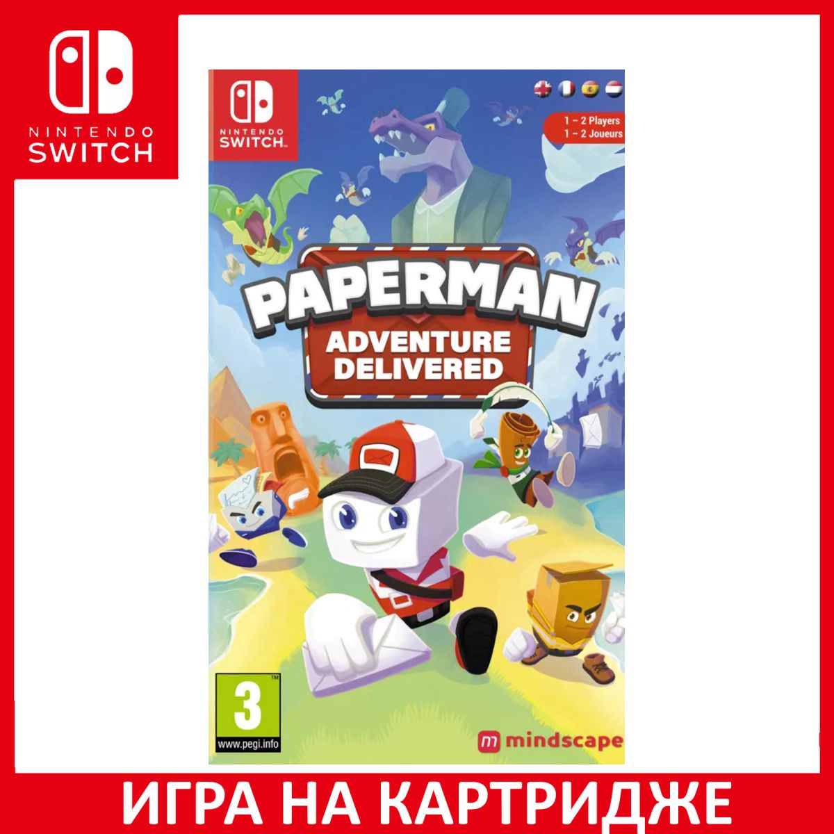 Игра Paperman Adventure Delivered (Nintendo Switch, Английская версия)  купить по низкой цене с доставкой в интернет-магазине OZON (1242332469)