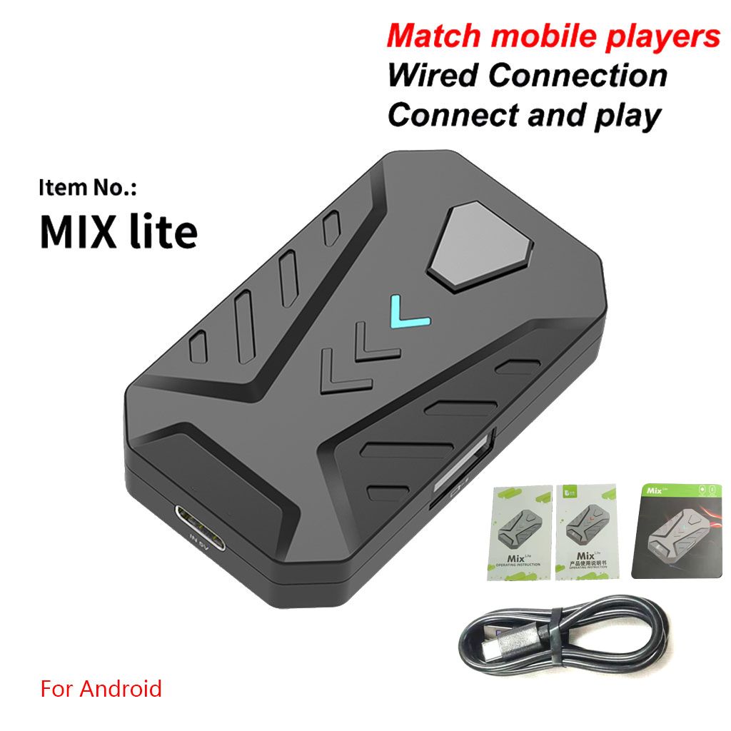мобильный геймпад pubg контроллер игровая клавиатура мышь конвертер для android ios телефон к пк фото 105